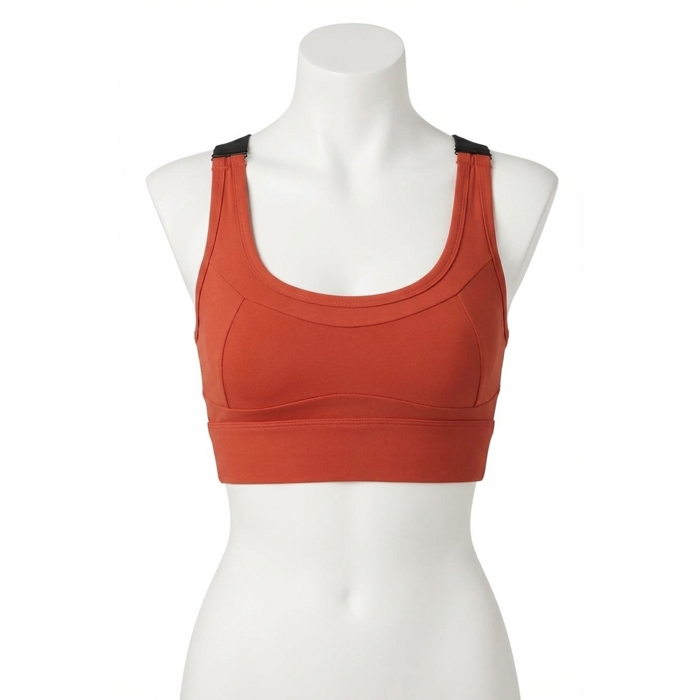 NEW VARLEY edris bra in spiced red/black